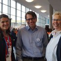 ReferentInnen im Gespräch (v.l.n.r.): Dr. Katharina Hartmann, Claus Zickfeldt, Patricia Gruber